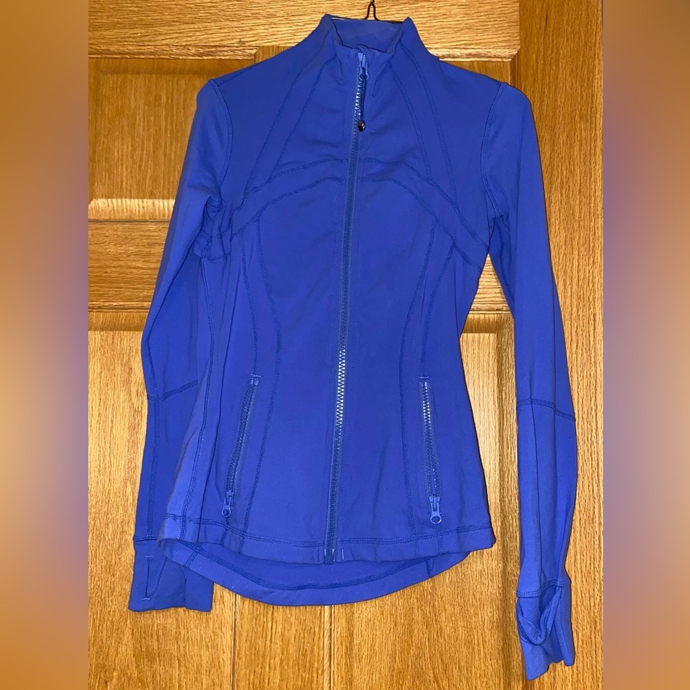 Lululemon Royal Blue Define Jacket Size 4